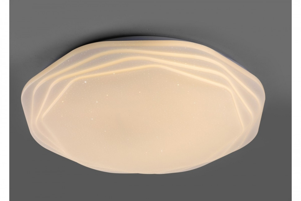 Настенно-потолочный светодиодный светильник с ПДУ ИК Camelion LBS-7705 13959, цвет белый - фото 3