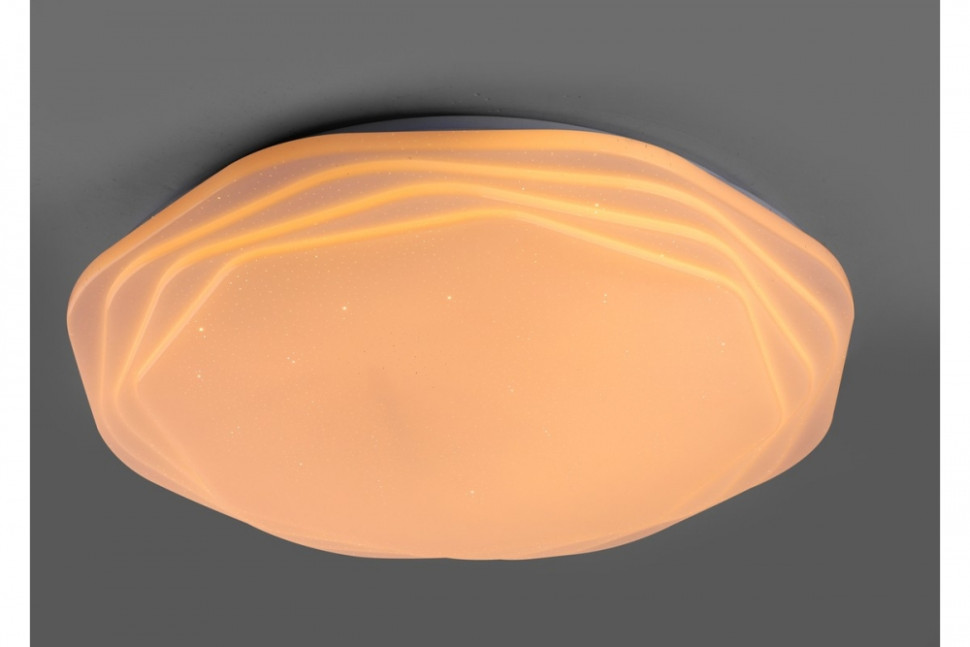 Настенно-потолочный светодиодный светильник с ПДУ ИК Camelion LBS-7705 13959, цвет белый - фото 4