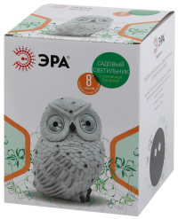 Садовый светильник Полярная сова на солнечной батарее Эра ERAFYS01-09 (Б0044841)