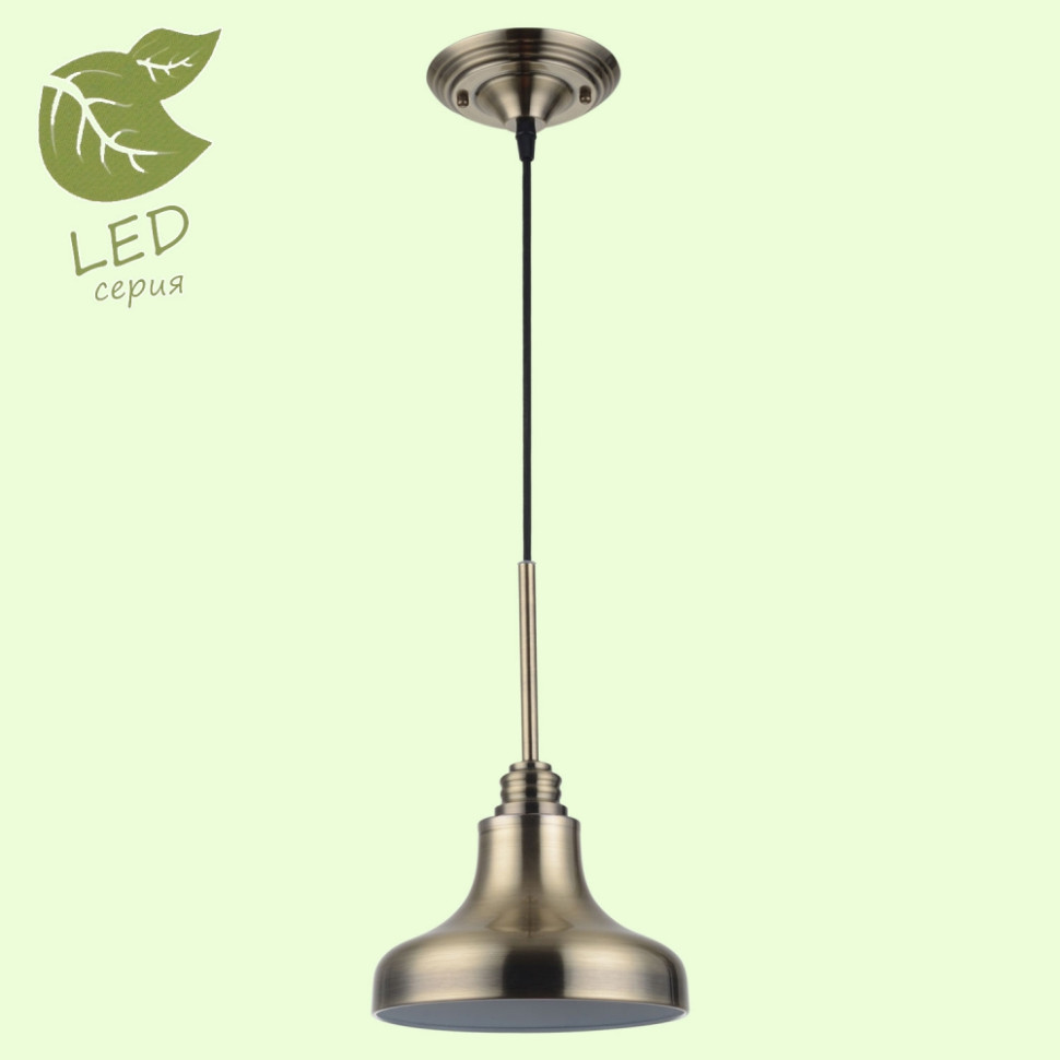 GRLSL-3006-01 Светодиодный подвесной светильник Lussole Sona, цвет бронза - фото 1
