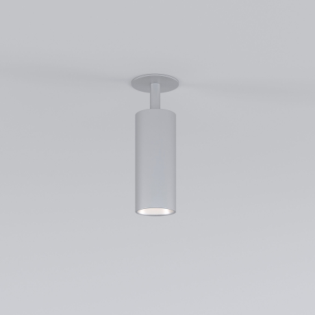 Встраиваемый светодиодный спот Elektrostandard Diffe 25052/Led серебряный (a058172) 
