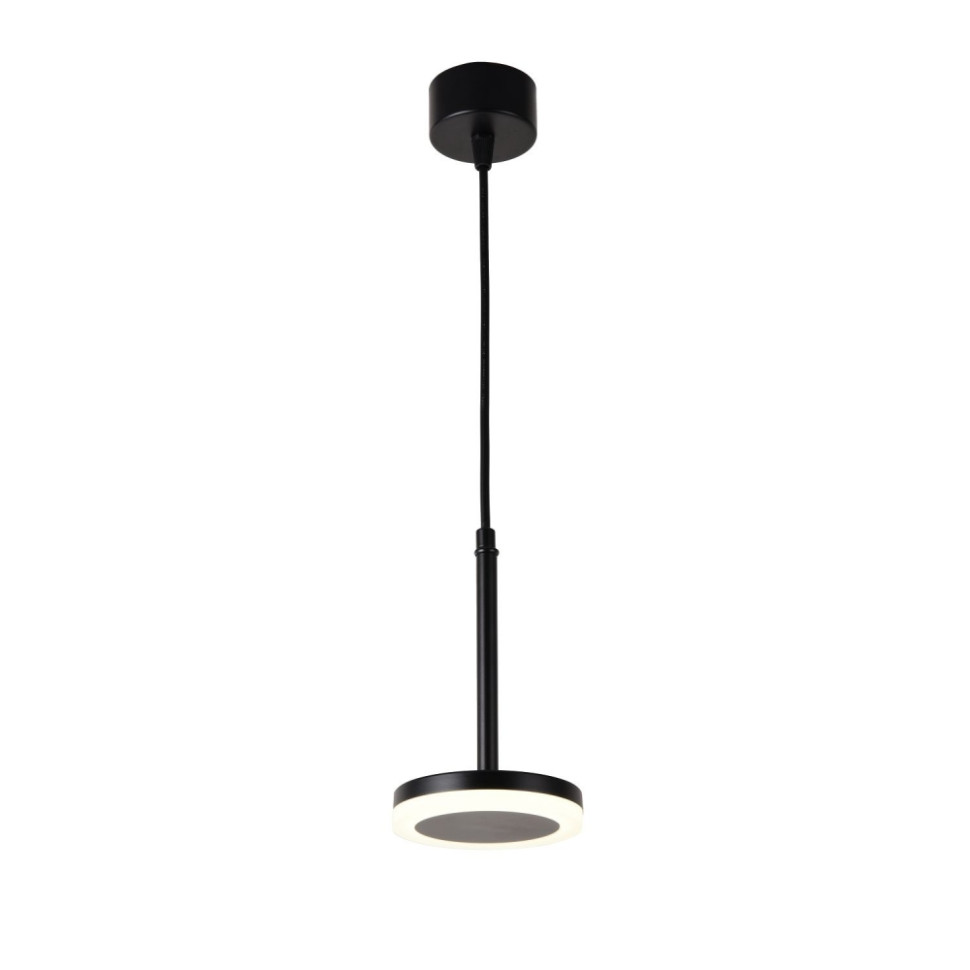 Подвесной светильник Favourite Sarkal 3077-1P, цвет матовый черный - фото 1