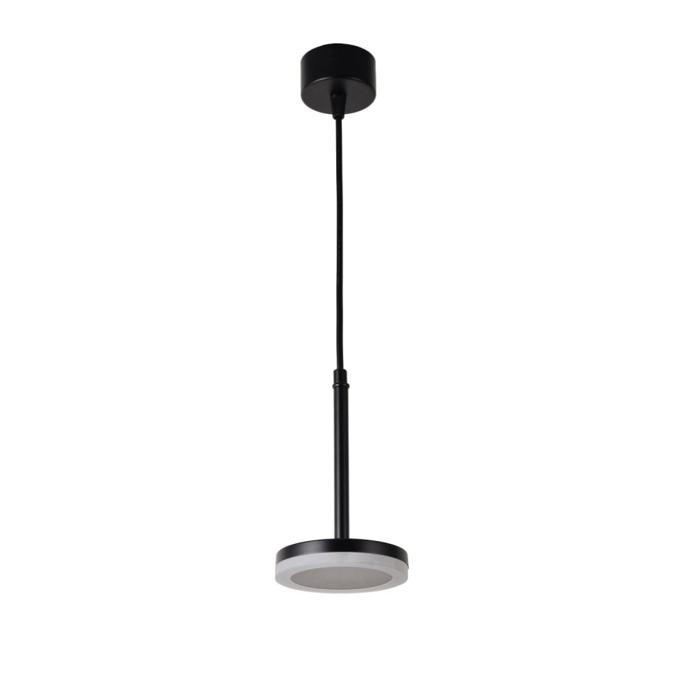 Подвесной светильник Favourite Sarkal 3077-1P, цвет матовый черный - фото 2
