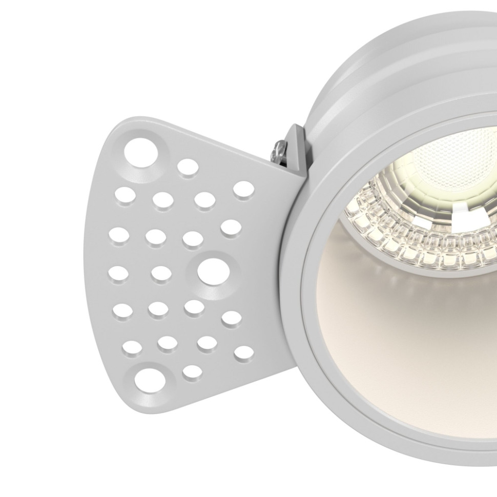 Встраиваемый светильник Maytoni Technical Reif DL048-01W, цвет белый - фото 4