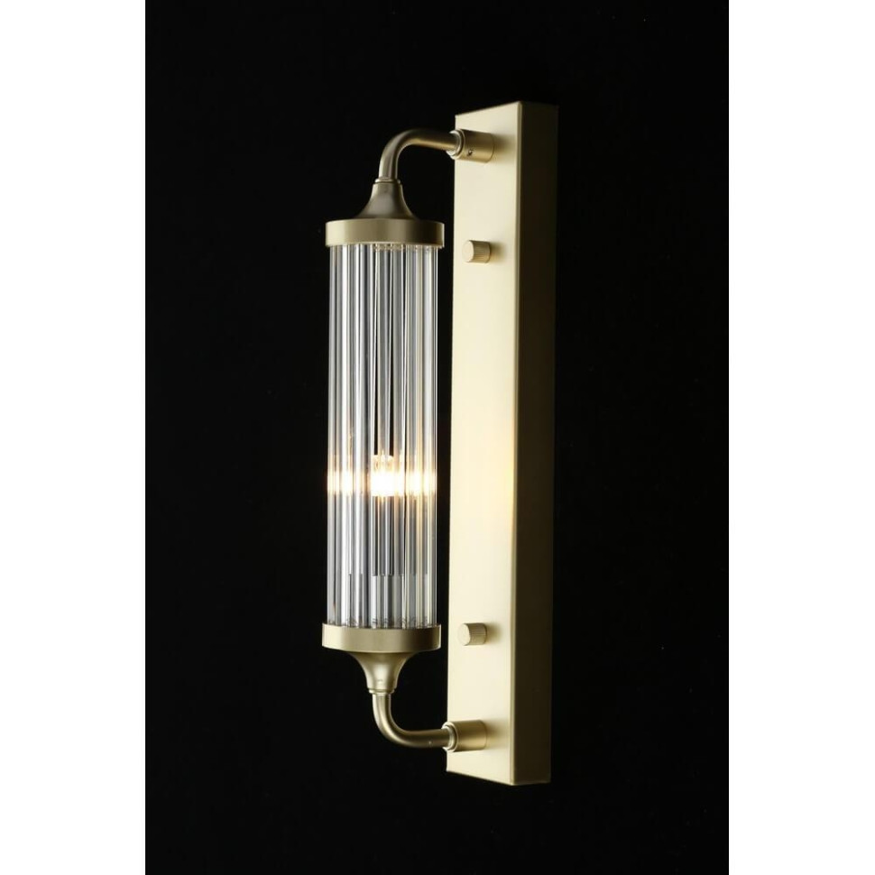Настенный светильник со светодиодной лампочкой G9, комплект от Lustrof. №294755-657164, цвет золото - фото 3