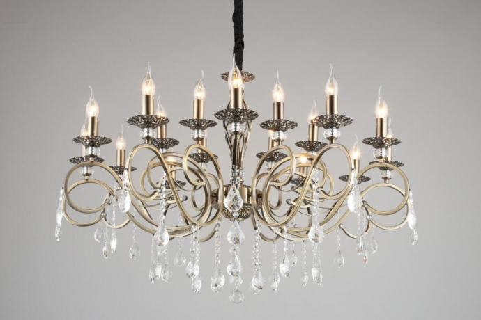 Люстра с лампочками Omnilux OML-79113-18+Lamps 