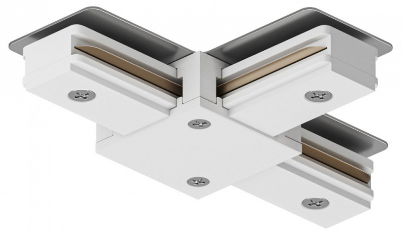 Соединитель T-образный для треков Denkirs DK Track White TR1103-WH 
