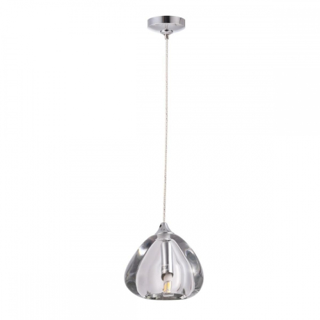Подвесной светильник Crystal Lux VERANO SP1 TRANSPARENT 