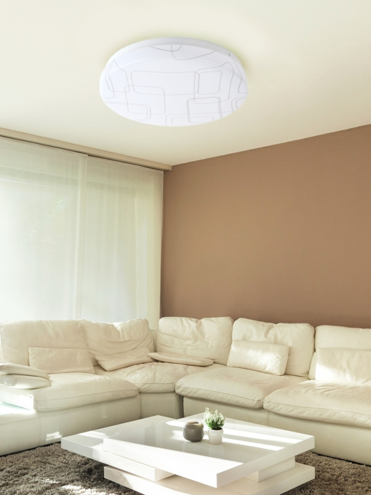 Светодиодный потолочный светильник Эра SPB-6 ''Slim 2'' 15-4K (Б0043817), цвет белый - фото 2