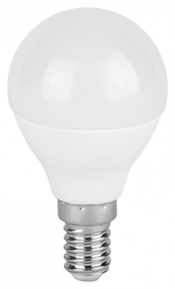 Лампа светодиодная ЭРА STD LED P45-15W-840-E14 E14 15 Вт шар нейтральный белый свет Б0066805 158₽