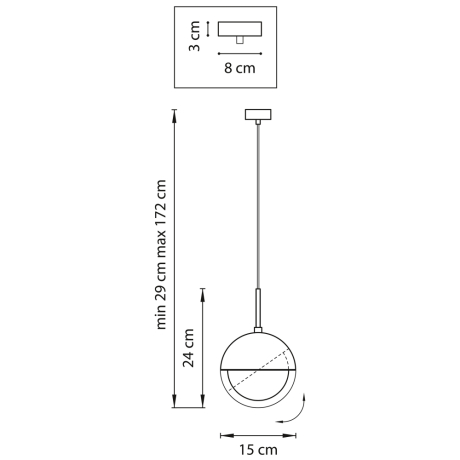 Подвесной светильник Lightstar Dafne 815511 