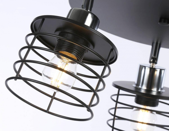 Спот с 3 лампочками Ambrella light TR8092+Lamps 