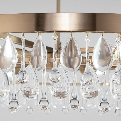 Подвесная люстра с хрусталем Eurosvet Sophie 60165/6 (a065754) 