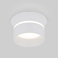 Нарушена упаковка.  <195044> Встраиваемый светильник Elektrostandard 6075 WH белый a045489 6075 MR16 WH белый