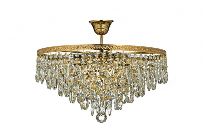 Потолочная люстра с лампочками Arti Lampadari Castellana E 1.3.46.601 G+Lamps 