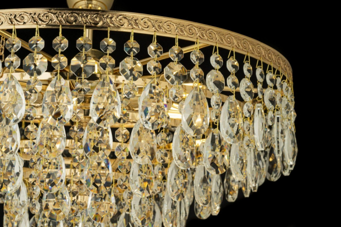 Потолочная люстра с лампочками Arti Lampadari Castellana E 1.3.46.601 G+Lamps 