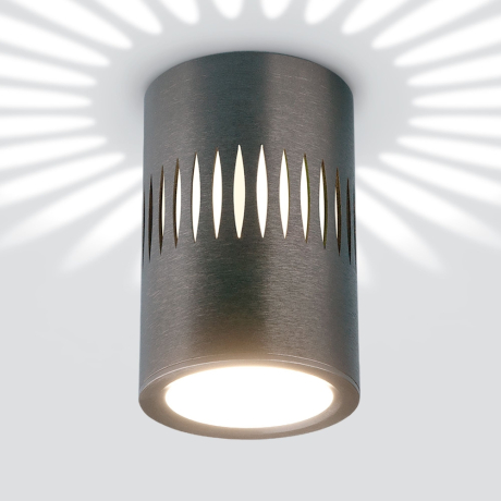 Накладной светильник с LED подсветкой DLS026 Elektrostandard (a053601) 