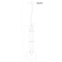 Подвесной светильник Divinare Volturn 1243/17 SP-30