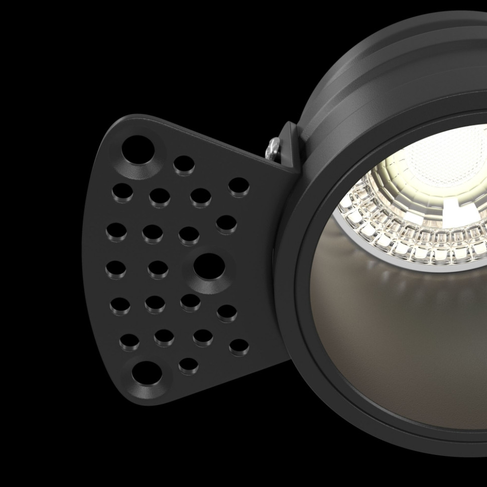 Встраиваемый светильник Maytoni Technical Reif DL048-01B, цвет черный - фото 4