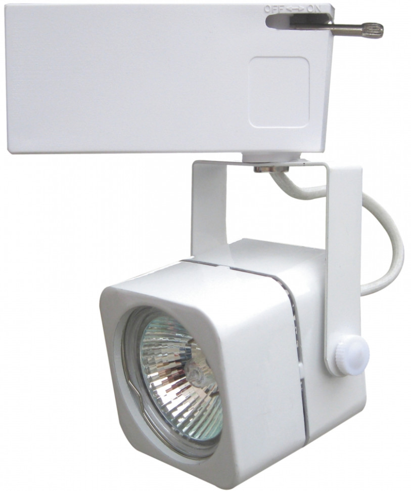 Трековый светильник ЭРА Trek TR10-GU10 WH Б0044261, цвет белый - фото 1