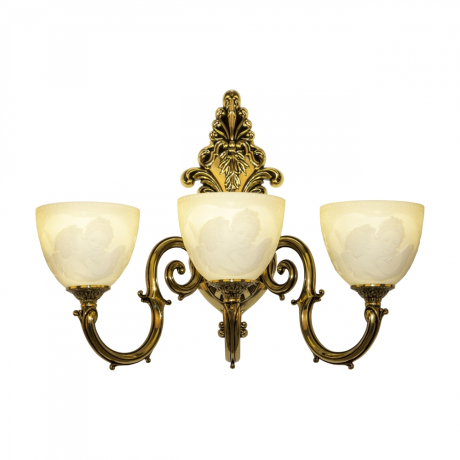 Бра Bohemia Ivele Crystal 7203B15/3/210 GB P1 U Angel 