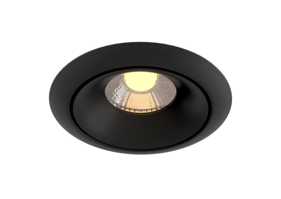 DL031-2-L8B Встраиваемый светильник Maytoni Zoom, цвет черный матовый - фото 1