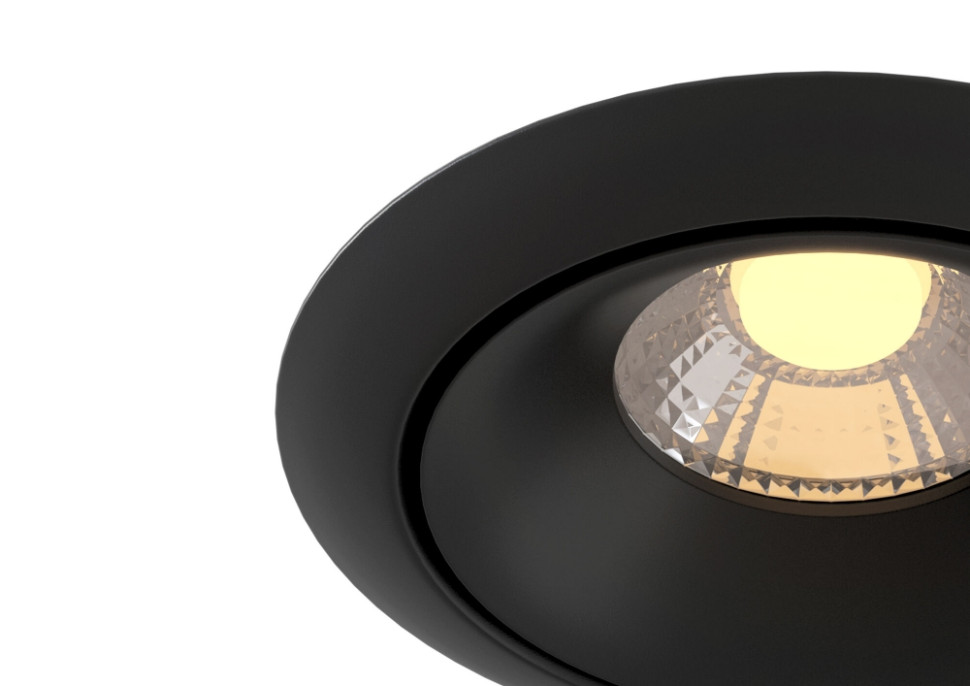DL031-2-L8B Встраиваемый светильник Maytoni Zoom, цвет черный матовый - фото 2