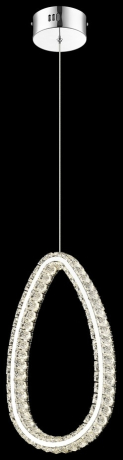 Cветильник подвесной, LED, 38W, 3000K Wertmark Emilia WE459.01.106 