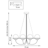 Подвесная люстра Lightstar Globo 803287 