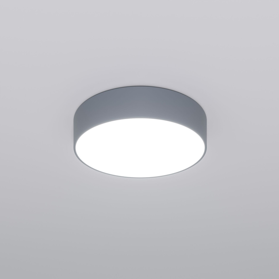 Потолочный светильник с пультом ДУ 90318/1 серый Eurosvet (a062827) 90318/1 серый - фото 1