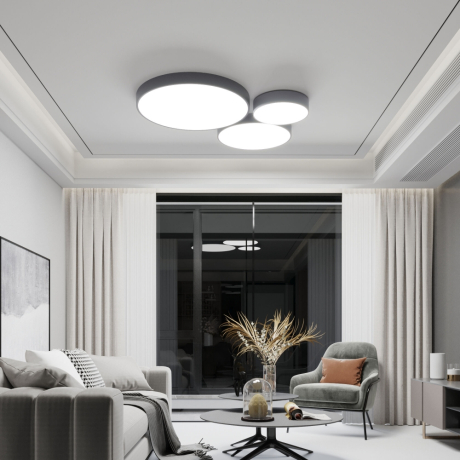 Накладной светильник Eurosvet Entire 90318/1 серый 