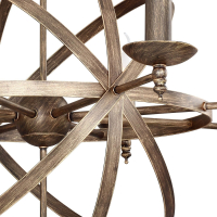 Люстра с лампочками, подвесная, комплект от Lustrof. №128960-617491