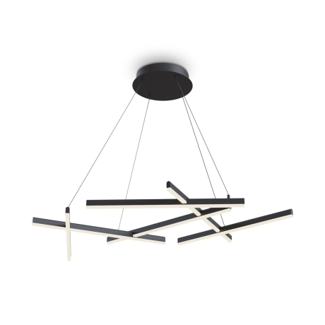 Подвесная люстра Maytoni Line MOD016PL-L80BK 