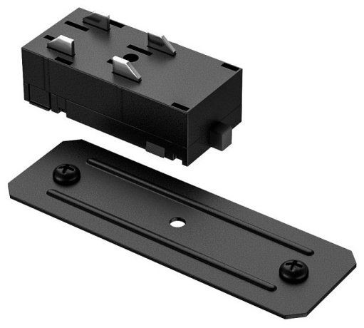 Токопровод концевой Denkirs Smart TR2101-BK 