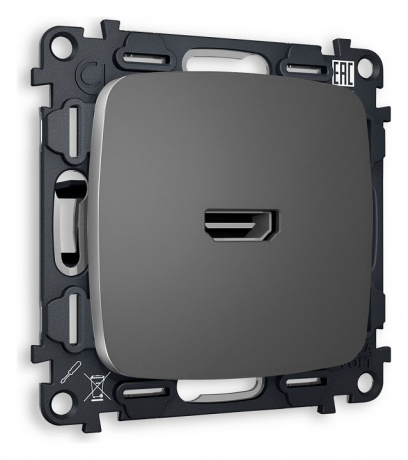 Розетка HDMI без рамки Ambrella Volt OMEGA MO664010 