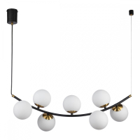 Подвесной светильник Indigo Nuvole 11002/7P Black