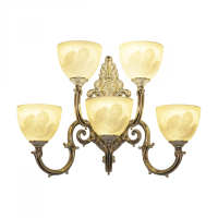 Бра Bohemia Ivele Crystal 7203B15/3+2/210 NW P1 U Angel