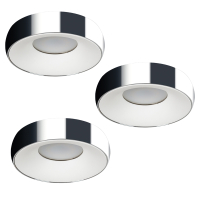 Комплект 3шт. Встраиваемый светильник Arte Lamp Heze A6665PL-1CC-3