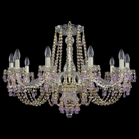 Подвесная люстра Bohemia Art Classic 11.24 11.24.10.300.Gd.V7010.R777 