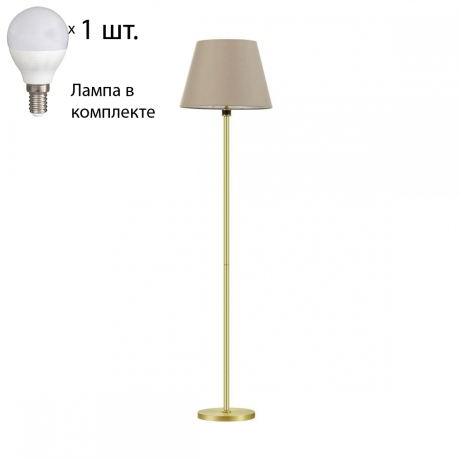 Торшер с лампочкой Lumion Montana 4429/1F+Lamps E14 P45 