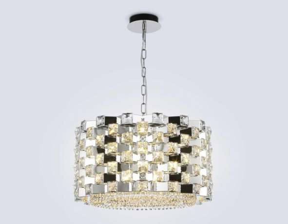 Подвесная люстра с хрусталем Ambrella light High Light LH41001 