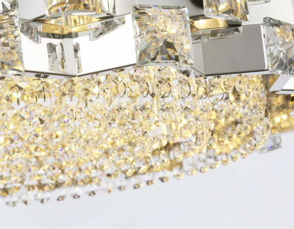 Подвесная люстра с хрусталем Ambrella light High Light LH41001 