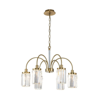 Подвесная люстра с лампочками Favourite Duke 2969-6P+Lamps E14 Свеча