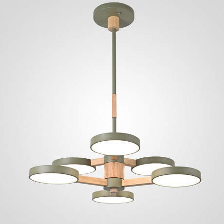 Люстра на штанге Imperiumloft TURNA Khaki TURNA-DBL01