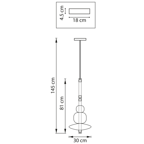 Светильник на штанге Lightstar Emisfero 737540 