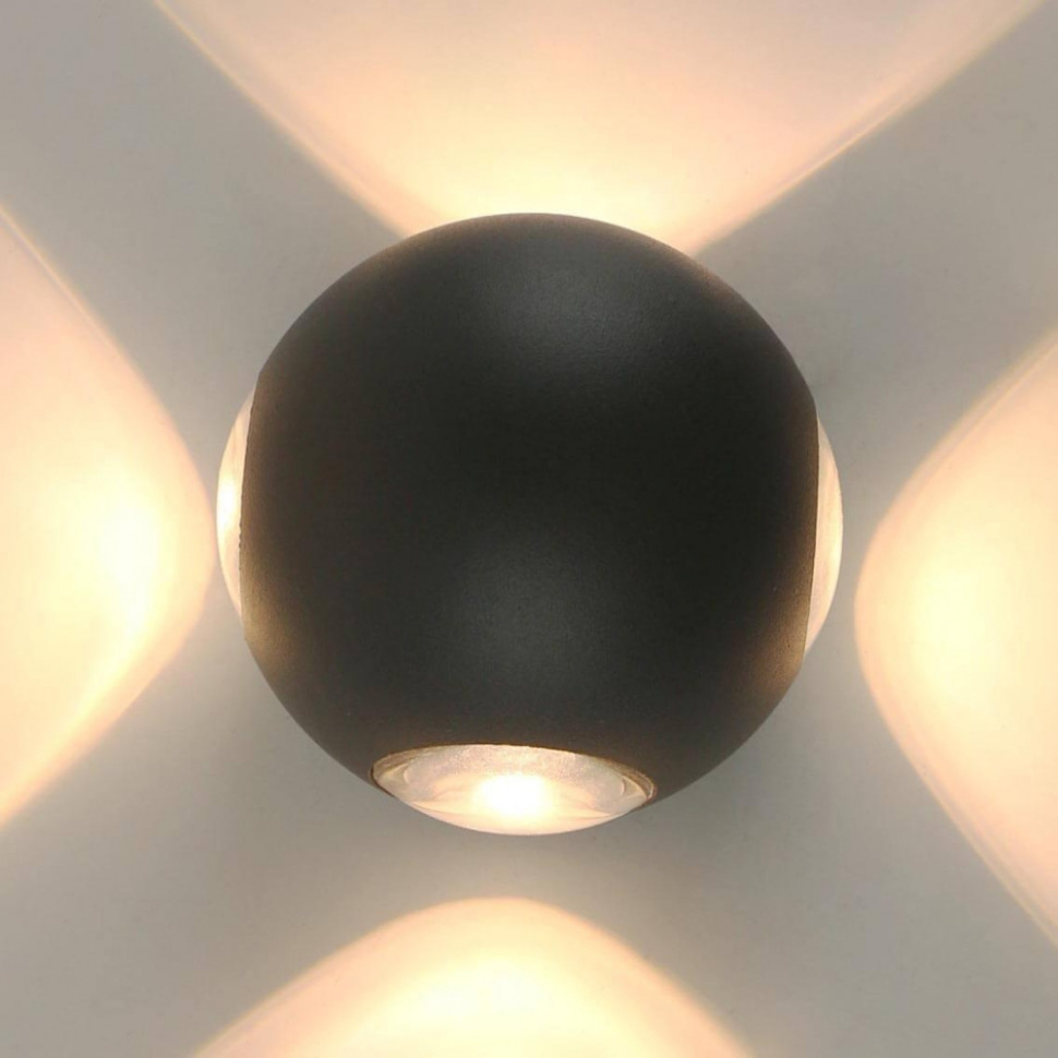 A1544AL-4GY Уличный настенный светодиодный светильник Arte Lamp, цвет серый - фото 1