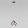 Подвесной светильник Eurosvet Lotus 50221/1 дымчатый 