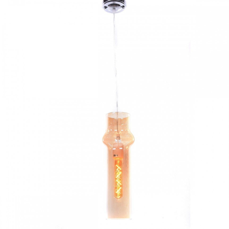 Подвесной светильник Lumina Deco Varius Amber LDP 1174 -1 AMB, цвет хром LDP 1174-1 AMB - фото 3