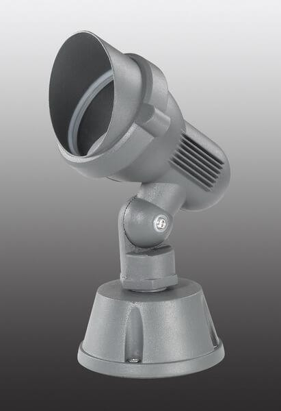 Ландшафтный уличный светильник со светодиодной лампочкой GU10, комплект от Lustrof. №19460-644227, цвет тёмно-серый - фото 1