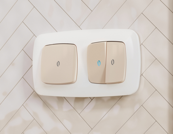 Рамка на 3 поста Ambrella Volt OMEGA OF140103